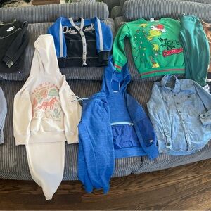 Lot of 19 Boys Kids Fall / Winter / School Clothing Bundle (Size 5 / 6)